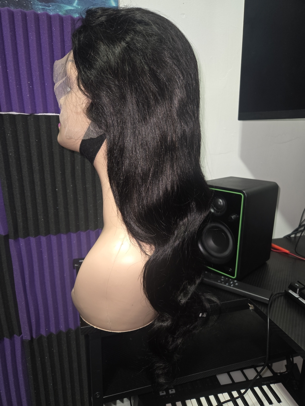13x7 Lace Front Body Wave Hair Wig - Human Hair 26 Inch